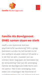 Mobile Screenshot of familiealsbondgenoot.nl